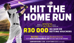 Hit The Home Run with Hollywoodbets!