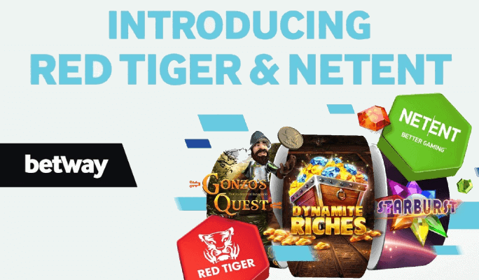 Betway Launches Red Tiger and NetEnt Slots