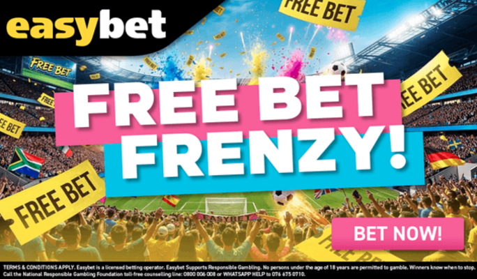 Easybet Free Bet Frenzy! bet and win