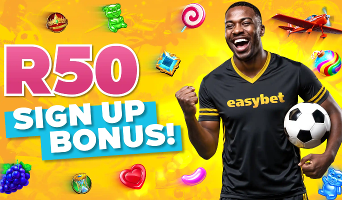 Easybet R50 Sign Up Bonus Bet and Win