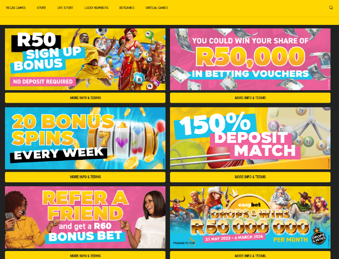 Easybet promos