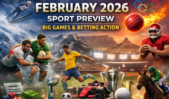 February 2026 Sport Preview South Africa - Bet and Win
