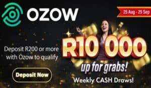 Goldrush R10000 OZOW Promotion