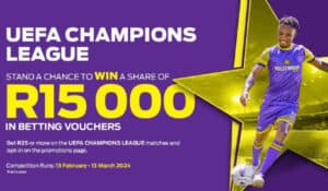 Win with Hollywoodbets and UEFA!