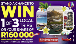 Hollywoodbets & Aviator: Win Prizes worth R250000