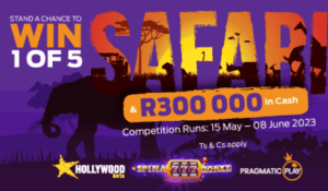 Win a Safari Getaway with Hollywoodbets