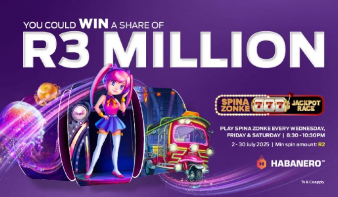 July Spina Zonke Jackpot Race Bet and Win
