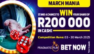 Hollywoodbets’ March Mania Pragmatic Play Promotion