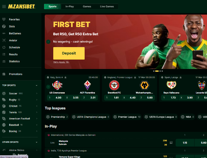 Mzansibet Home Page Bet and Win 