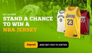 Win a NBA Jersey with Playa Bets!