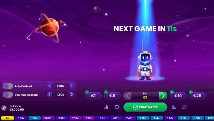 Spaceman next game