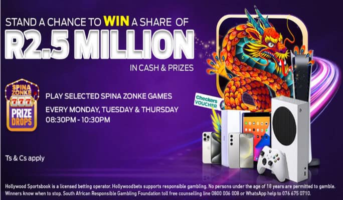 Spina Zonke Prize Drops November 2024 Bet & Win