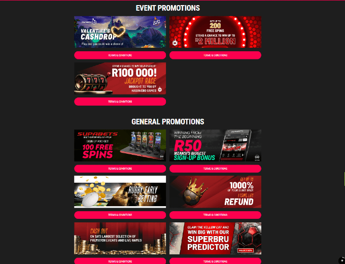 Supabets Mar 2023 Promos