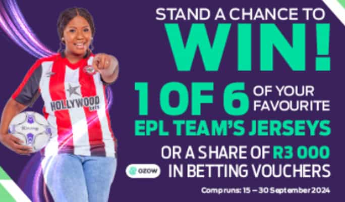 EPL Team Jerseys with Hollywoodbets Bet and Win