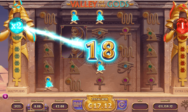 Valley Of The Gods Multiplier