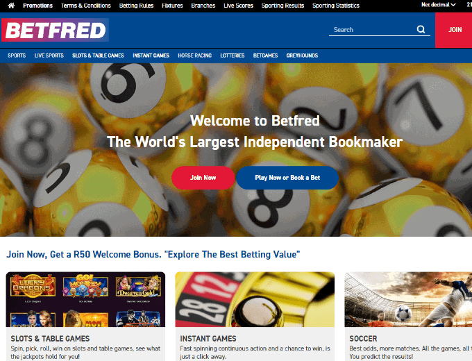 betfred homepage