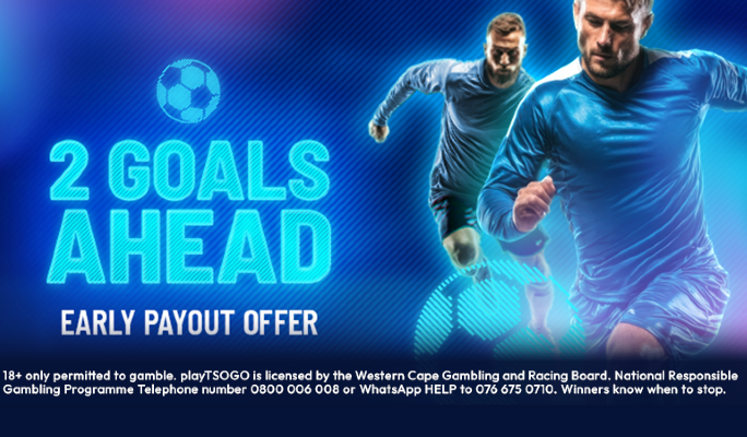 playTSOGO 2 Goals Ahead Bet and Win