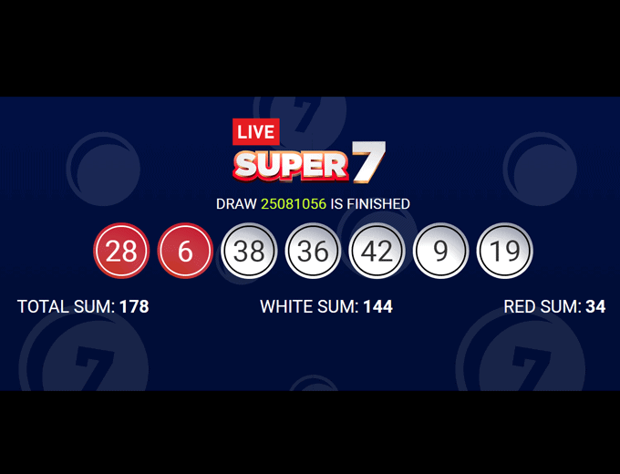 Super 7 Live game results