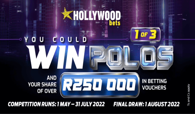 Hollywoodbets win a VW Polo and betting vouchers